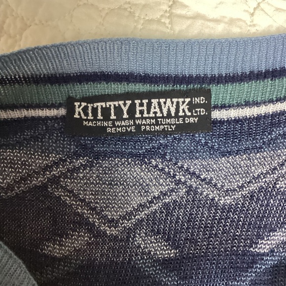 Vintage Kittyhawk Sweater Dress Union Made in USA Retro Vibe Women’s Size Small - Picture 4 of 10